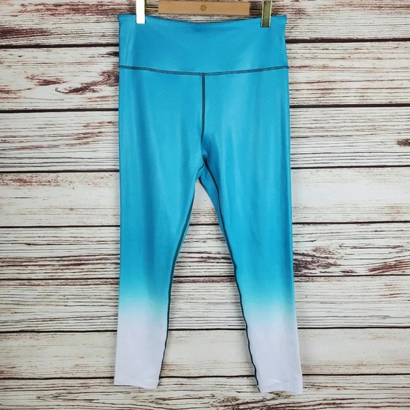 Zyia Active Womens Size 6-8 Venom Ombre Light n Tight 7/8 24" Leggings - Picture 2 of 12